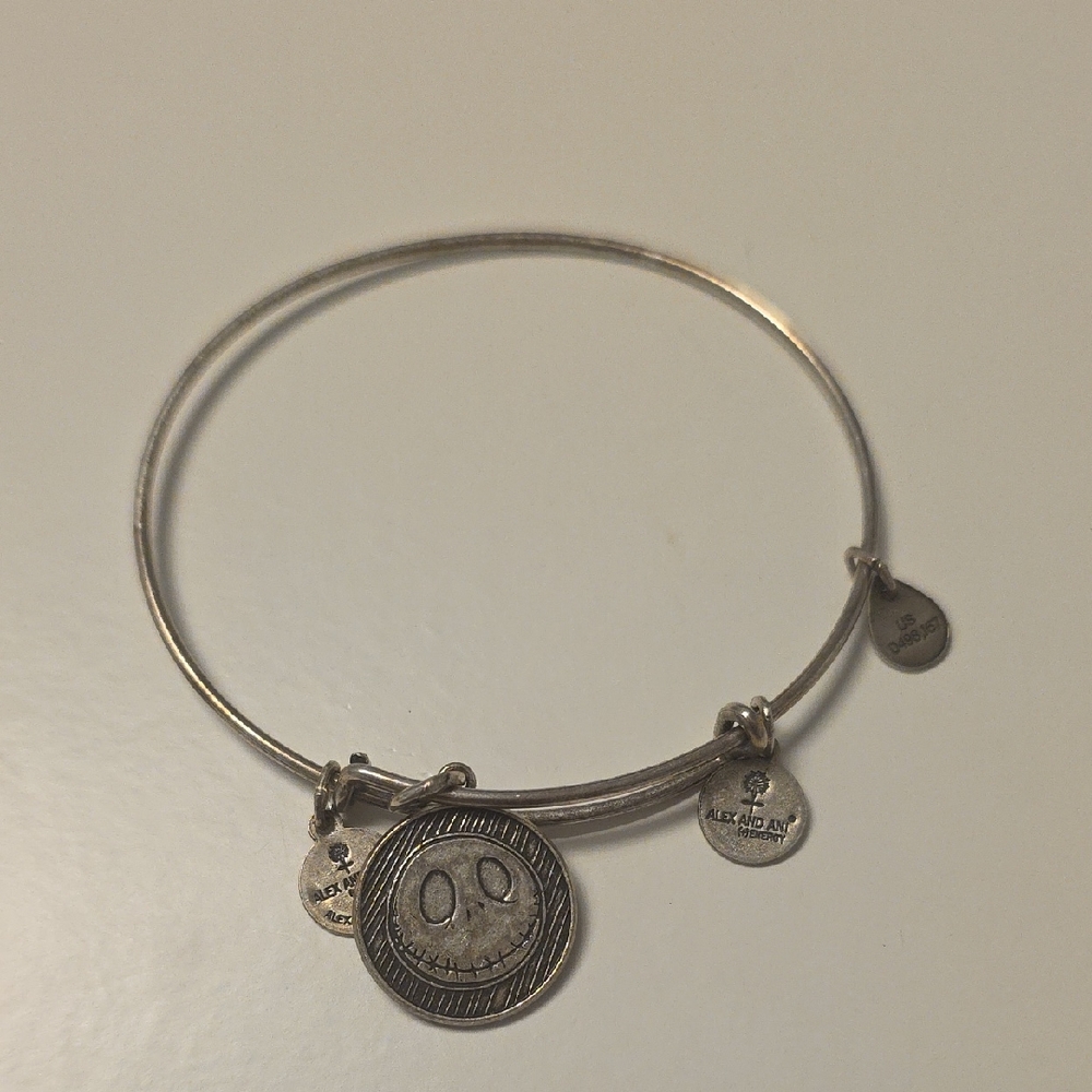 Alex And Ani Jack Skellington Bracelet